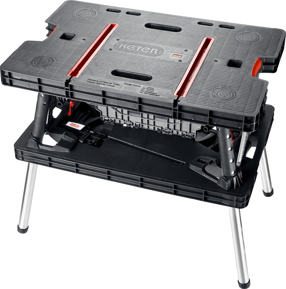Верстак складной столярный 850х550х755 мм FOLDING KETER 38730