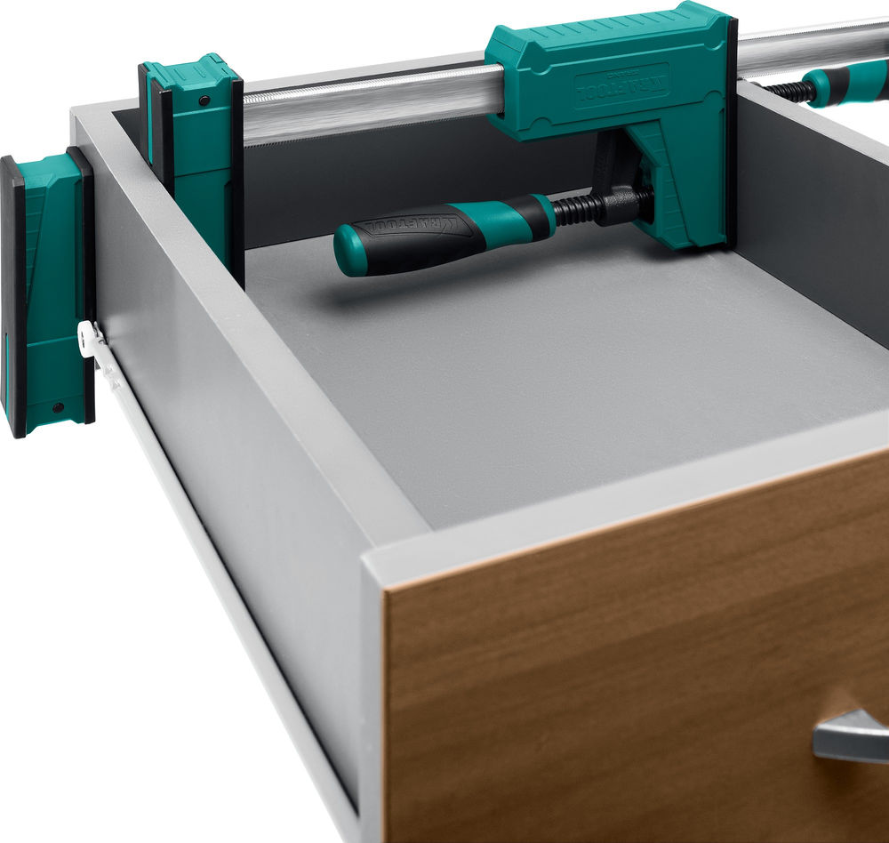 Корпусная струбцина Grand-300/450, 300/450 мм, сжатие/распор, 600 кгс, глубина зажима 95 мм KRAFTOOL 32240-30