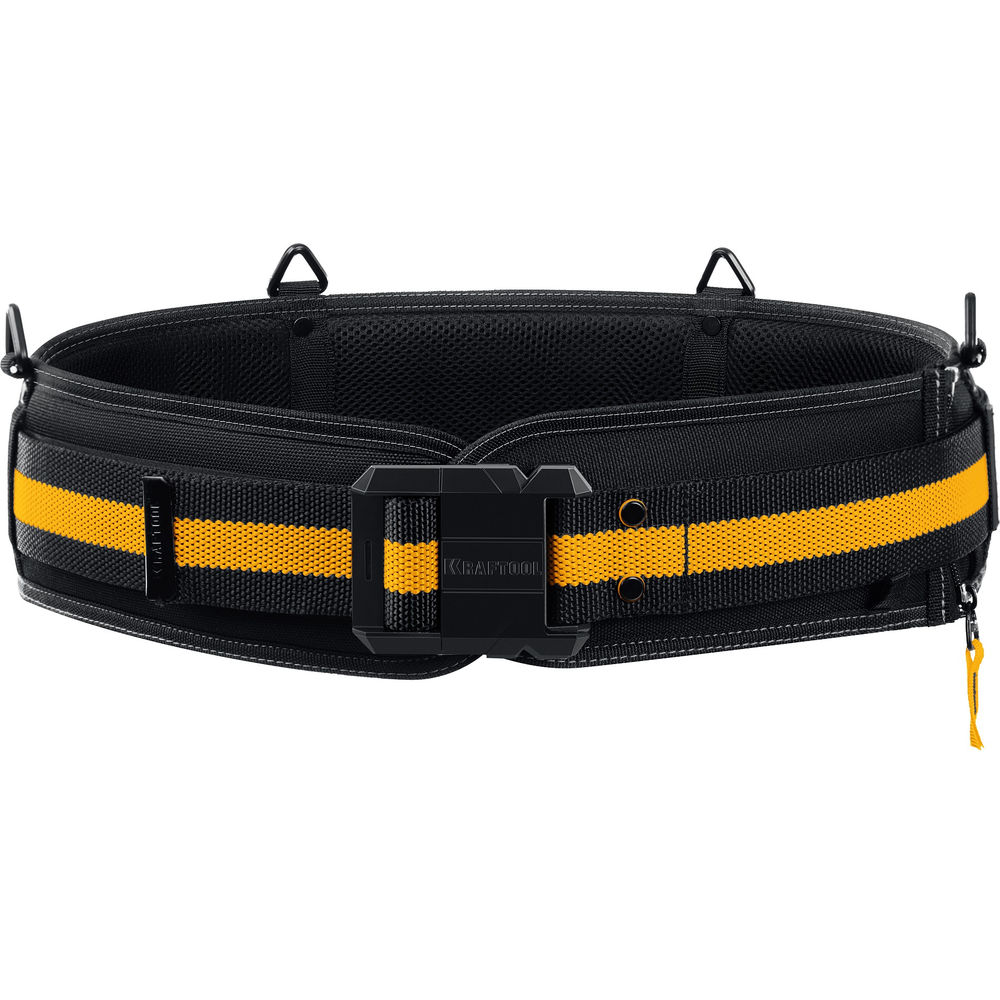 Пояс монтажника 80-122 см для сумок с быстросъёмным креплением FastClip, широкий кушак KB-2 KRAFTOOL 38763