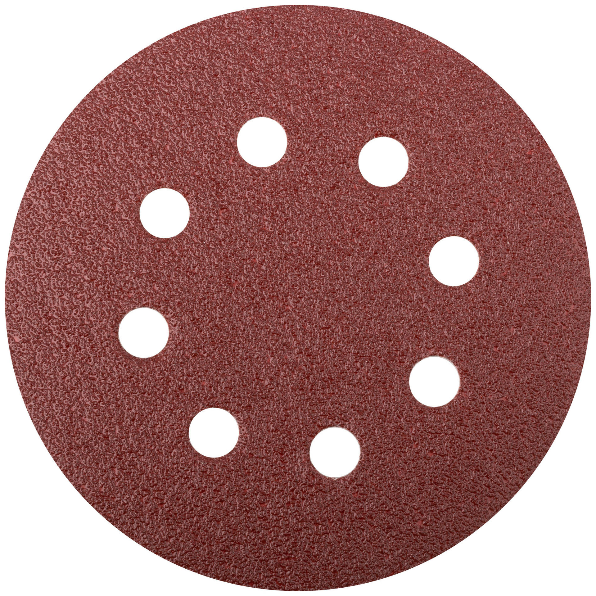 Круги шлифовальные с отверстиями (липучка), алюминий-оксидные, 125 мм, 5 шт. Р 60 (39663)