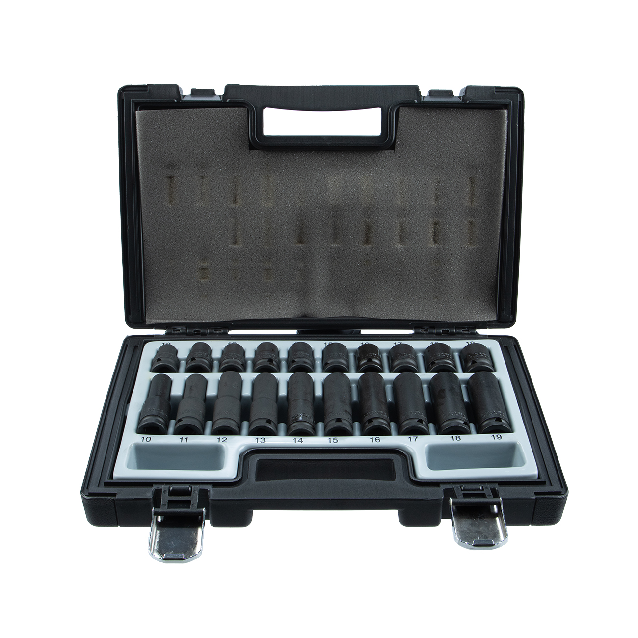 Набор ударных головок 20 пр., 10-19 мм, стандартные, глубокие 1/2 Licota PIS-K3