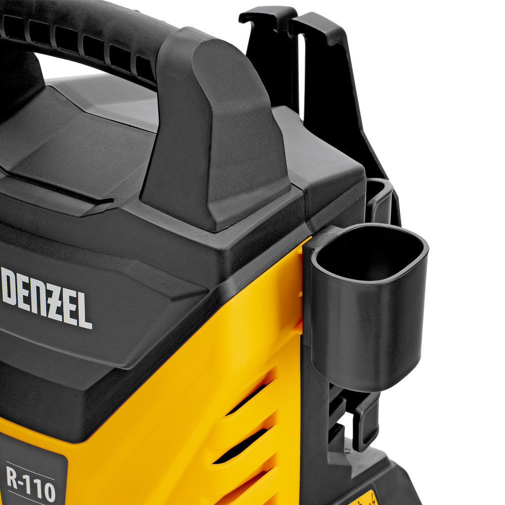 Моечная машина высокого давления R-110, 1500 Вт, 110 бар, 5,7 л/мин, переносная Denzel (58232)