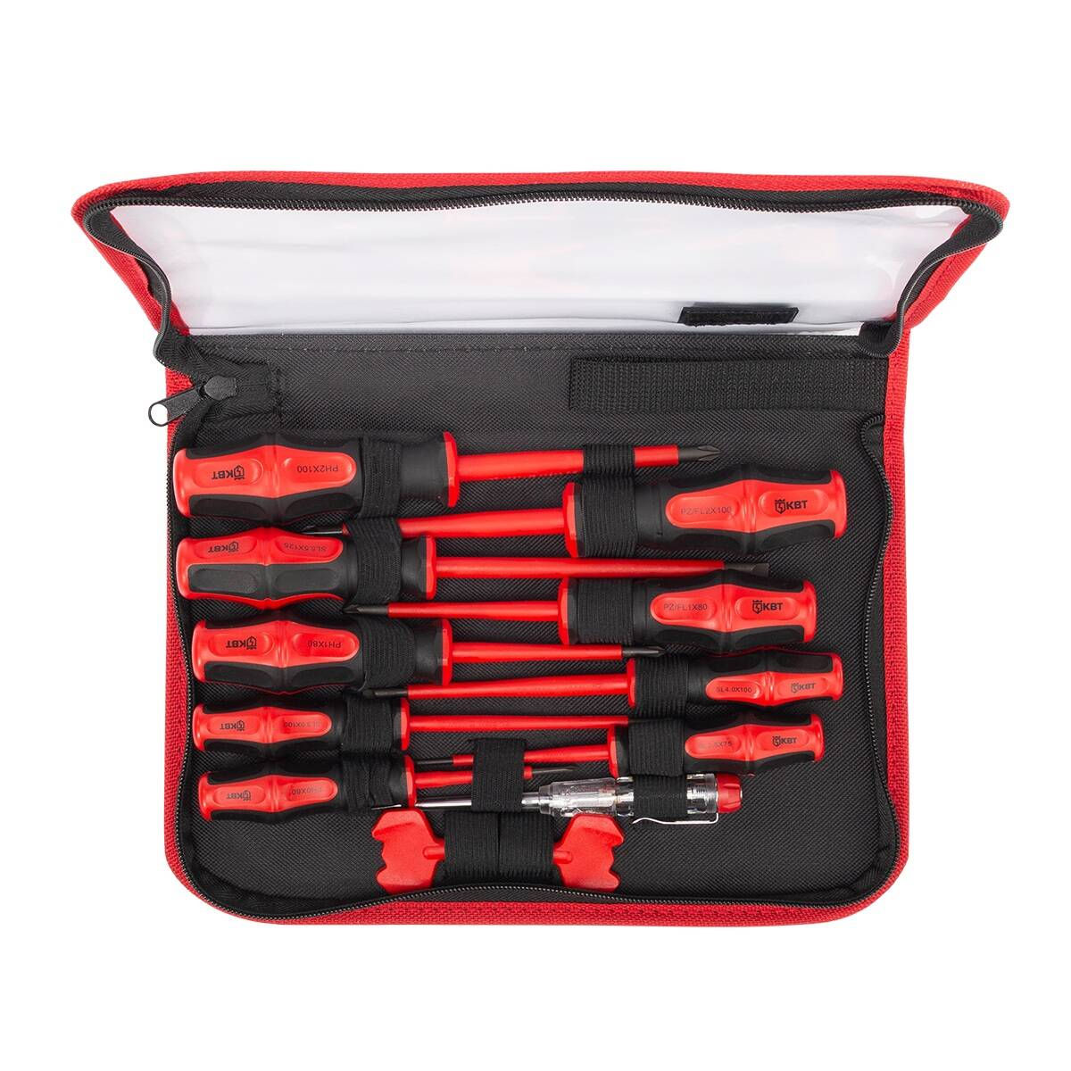 Набор диэлектрических отверток НИО-12 серия ПРОФИ (КВТ)