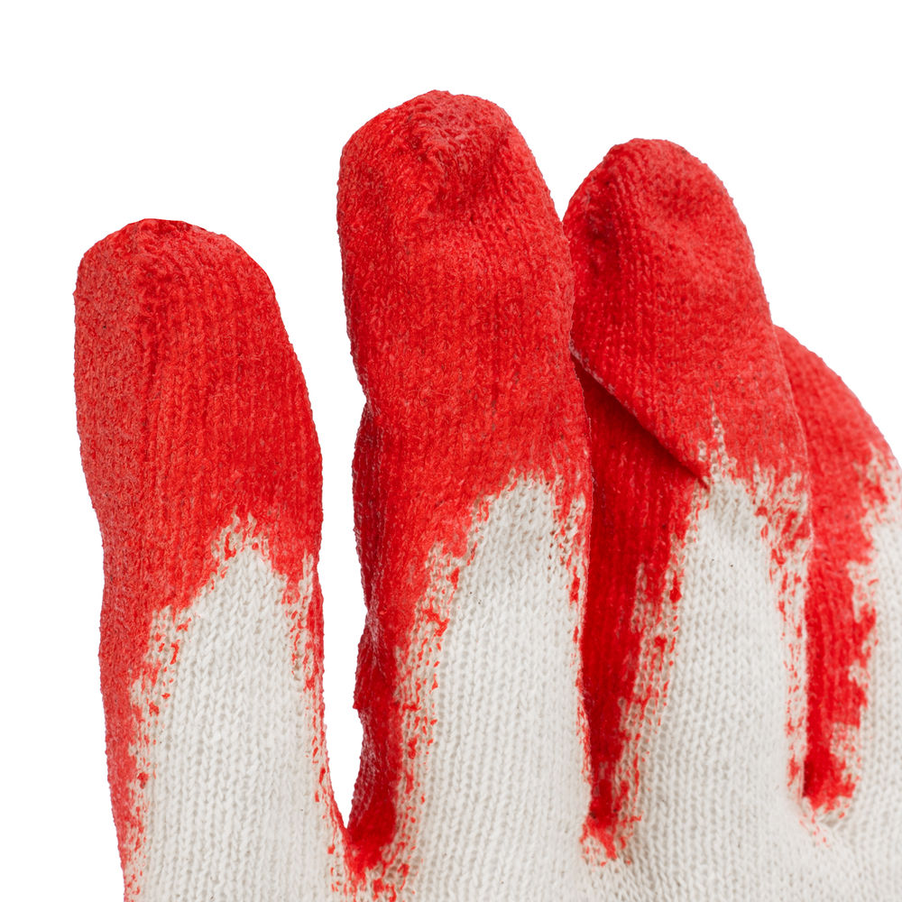 Перчатки х/б, латексный облив, 13 класс, 36 гр (67724)