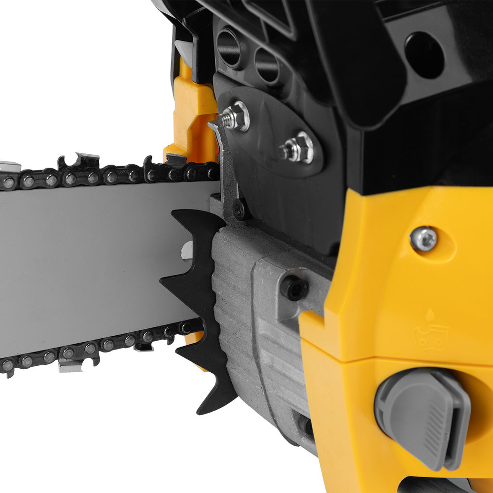 Пила цепная бензиновая DGS-5820, шина 50 см, 58 см3, 4.1 л.с, шаг 0.325, паз 1.5 мм, 76 звеньев Denzel (95235)