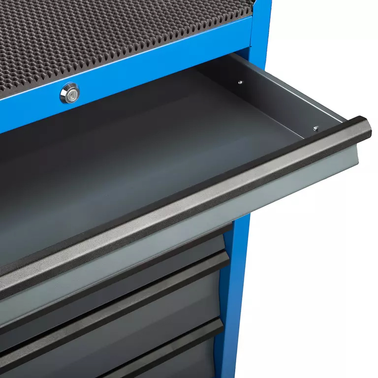 Тележка инструментальная 7 полочная ECO синяя RUNTEC RTEC-7B