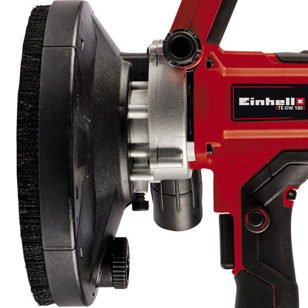 Шлифмашина д/стен и потолка Einhell TE-DW 180, 1300Вт,800-1750/мин,180мм,шкурка+алм.чашка (4259940)