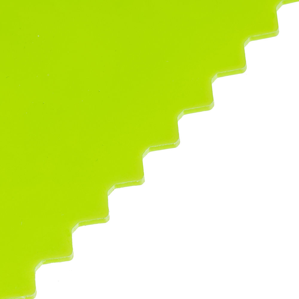 Шпатель для клея, пластмассовый, 130 х 170 мм, зубчатый Сибртех (86018)