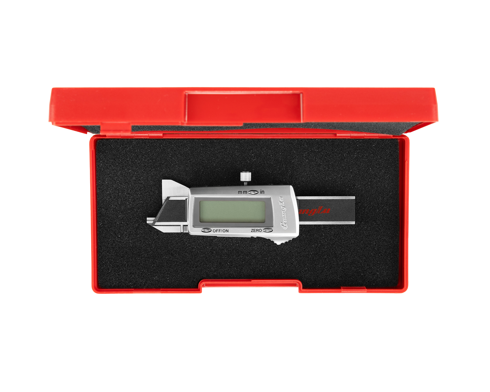 Штангенциркуль цифровой 0-8 60° 0,01 для замера фасок 119-420-2 Guanglu