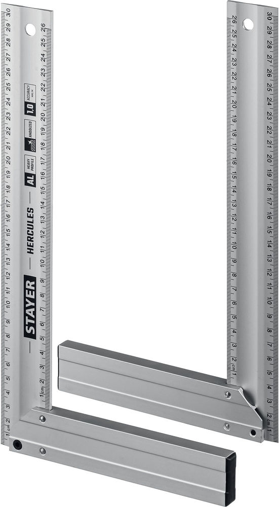 Угольник столярный 300 мм, жесткий STAYER Professional 3432-30