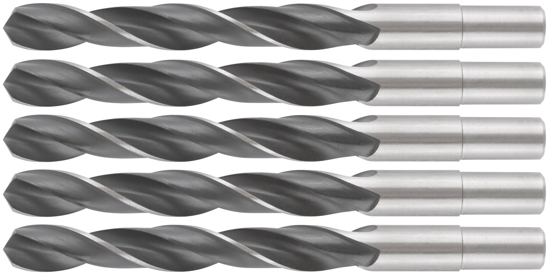 Сверла по металлу HSS черненые 14,0x160 мм (5 шт.) (33605)