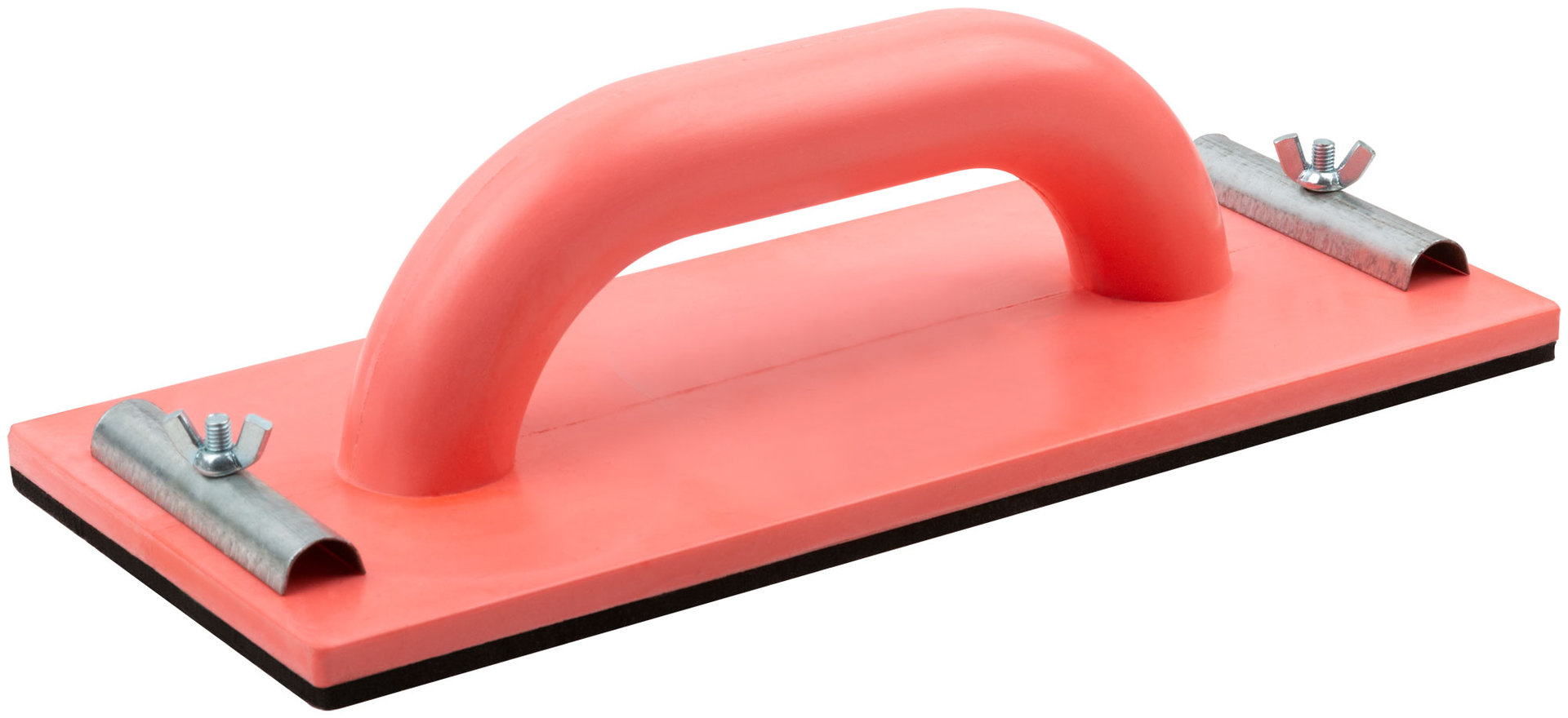 Терка д/нажд.бум. пластиковая с мет.прижимом 280х120 мм (39730)