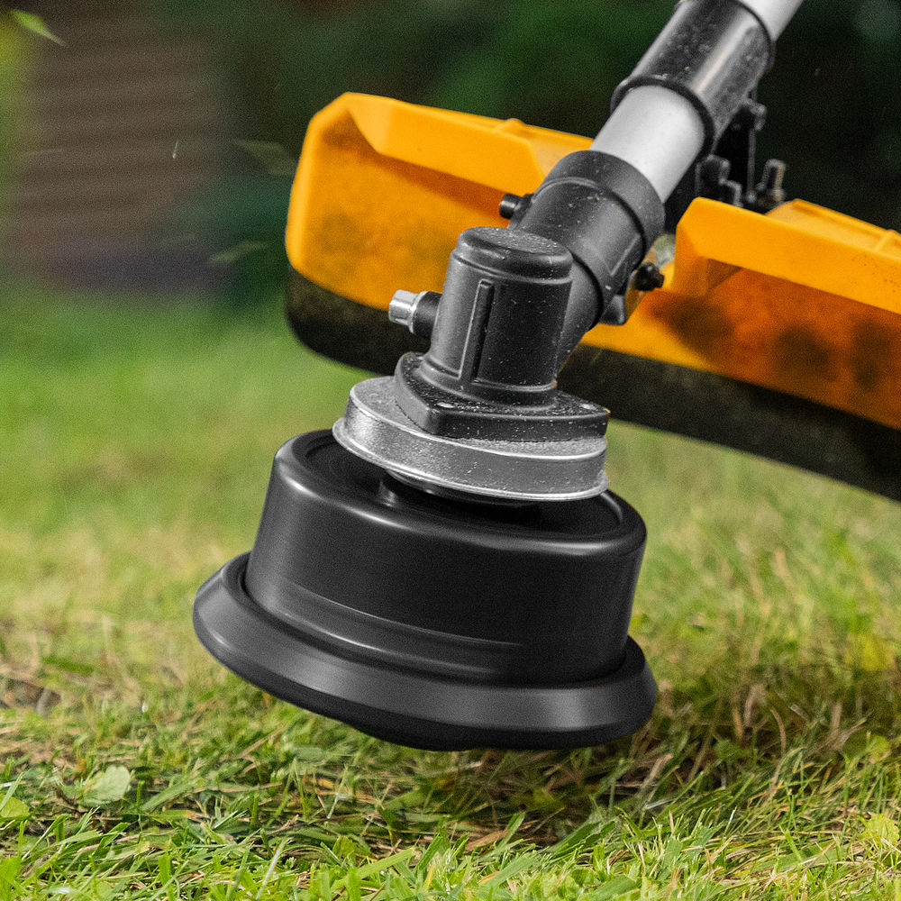 Триммер бензиновый DR-43S, 43 см3, разъемная штанга, состоит из 2 частей Denzel (96274)