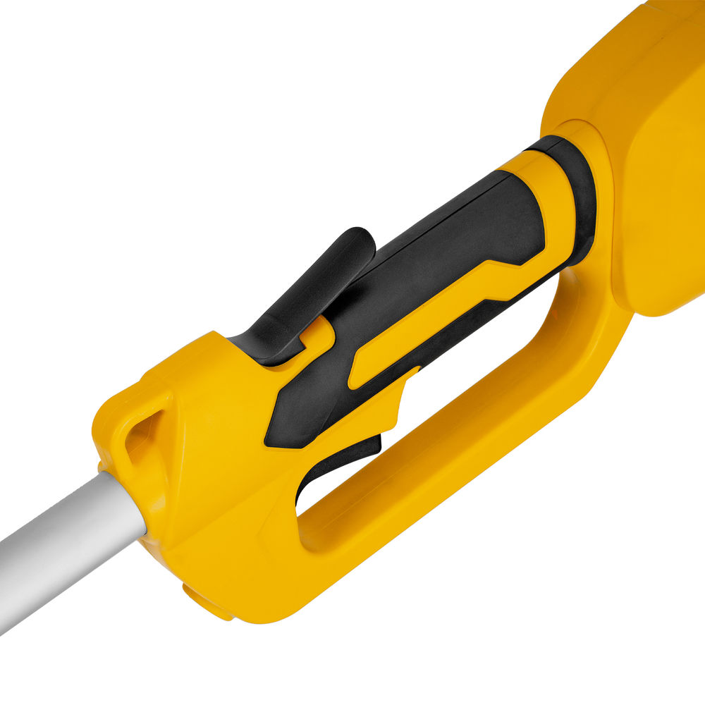 Триммер электрический TE-1220, 1200 Вт, 380 мм, катушка, диск, разборная штанга Denzel (96642)