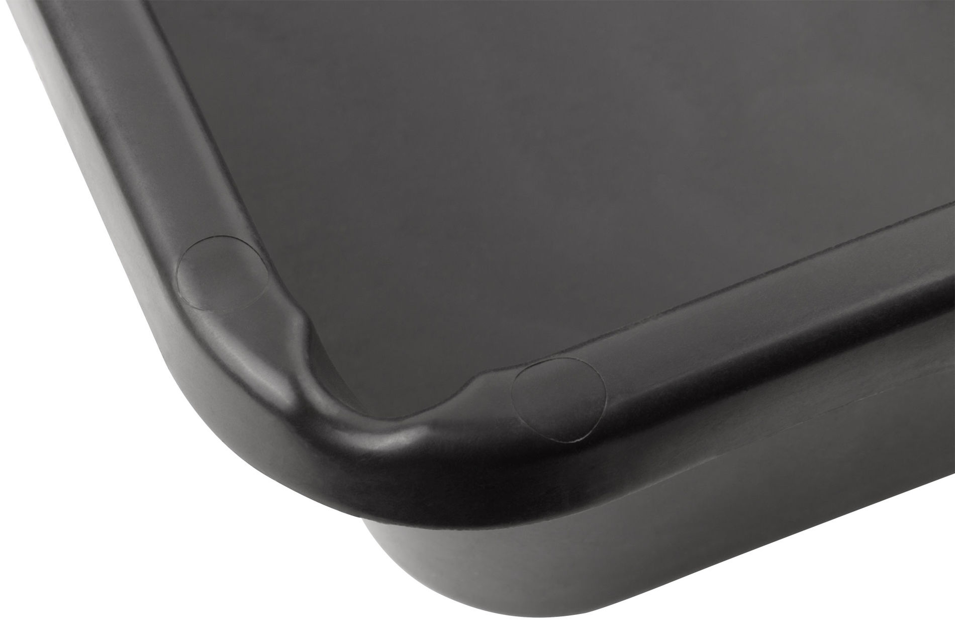 Ванночка для краски черная 510х370 мм, педаль для фиксации, Профи ( для краски до 2,5 л ) (04019)