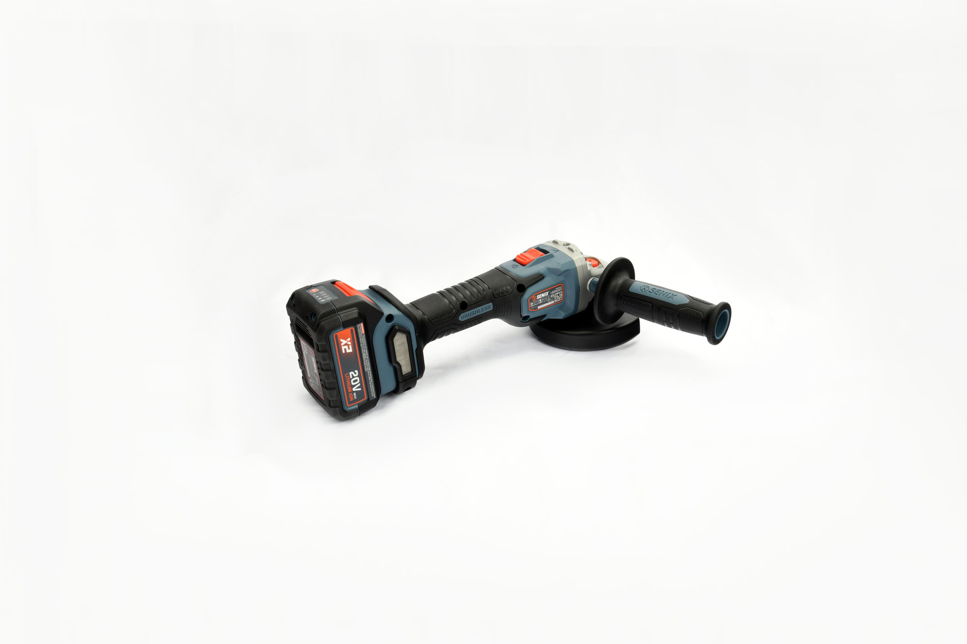 УШМ (болгарка), 125 мм, без АКБ и ЗУ X2 20В