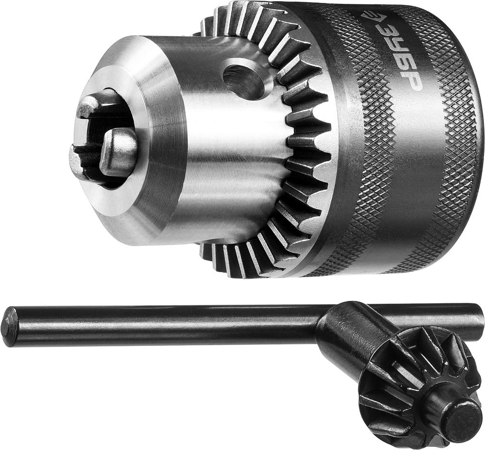 Патрон ударный сверлильный с ключом для дрели 16 мм, 1/2 ЗУБР Профессионал 2908-16-1/2_z02