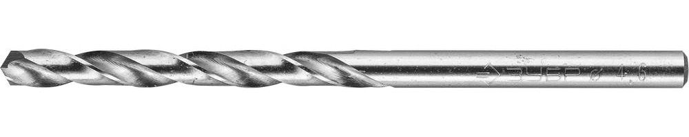 Сверло по металлу 4.6?80 мм сталь Р6М5 класс А ЗУБР 4-29625-080-4.6