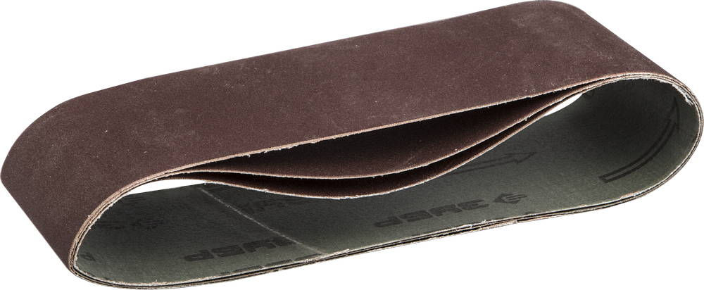 Лента шлифовальная 75х457 мм, P320, для ЛШМ, 3 шт, серия МАСТЕР ЗУБР 35541-320