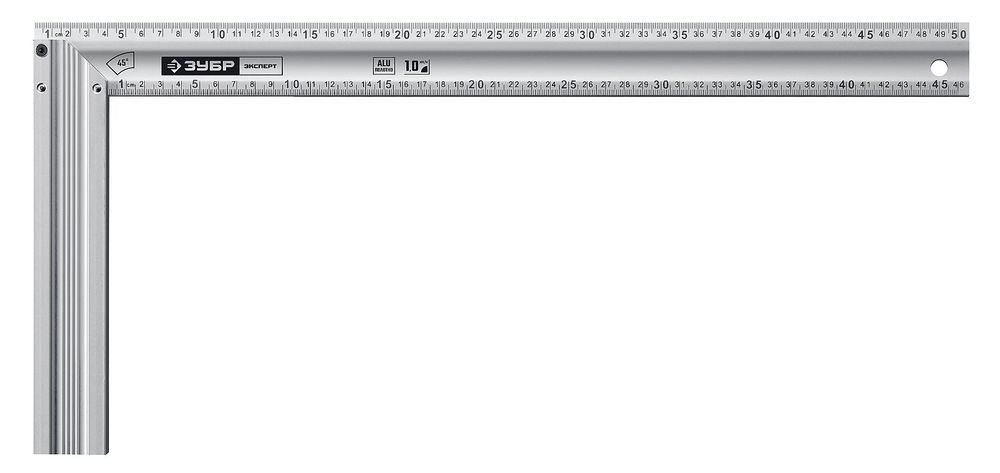 Угольник столярный жесткий ЭКСПЕРТ 500 мм ЗУБР Профессионал 34392-50