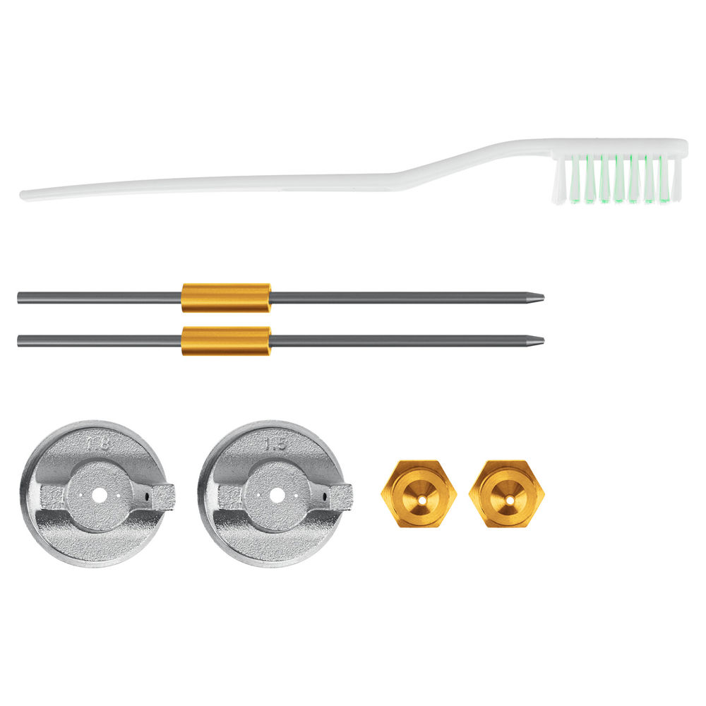 Краскопульт пневматический MS 200-3, 1.2, 1.5, 1.8 мм, с верхним бачком ЗУБР 06458