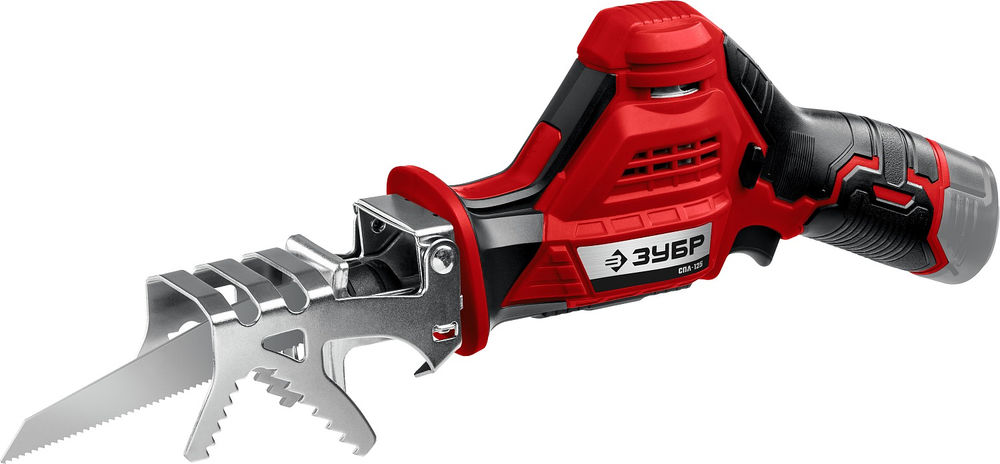 Сабельная пила 12 В 80 мм без АКБ ЗУБР С1-12 СПЛ-125