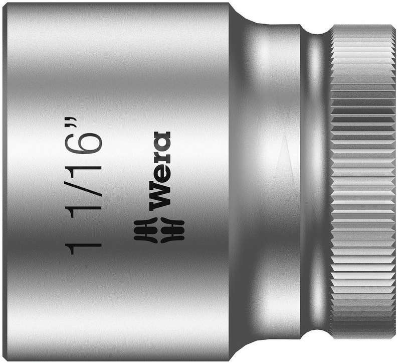 8790 HMC Zyklop Головка торцевая 6-гранная, 1/2, 1 1/16 x 40 мм (WE-003632)