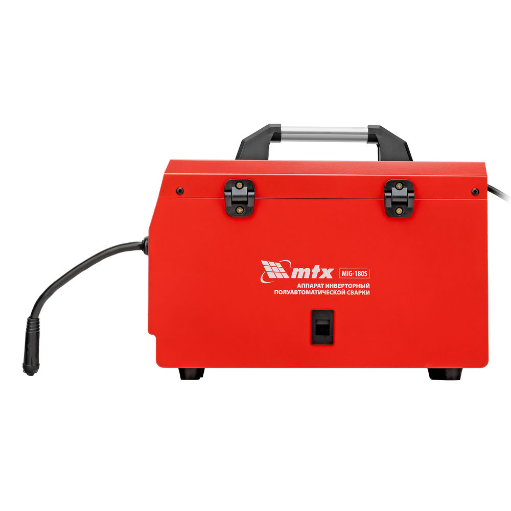 Аппарат инвертор. полуавтомат. cварки MIG-180S, 180A, ПВ 60%, катушка 5 кг MTX (94302)