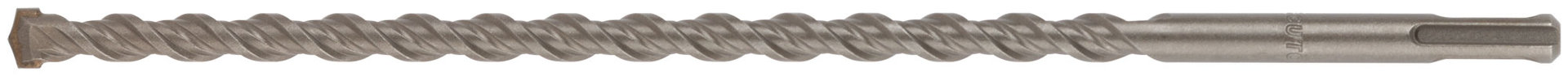 Бур по бетону CUTOP, Profi Plus - двойная спираль, три пылеотводящие кромки, 12 x 310 мм (49-12310)