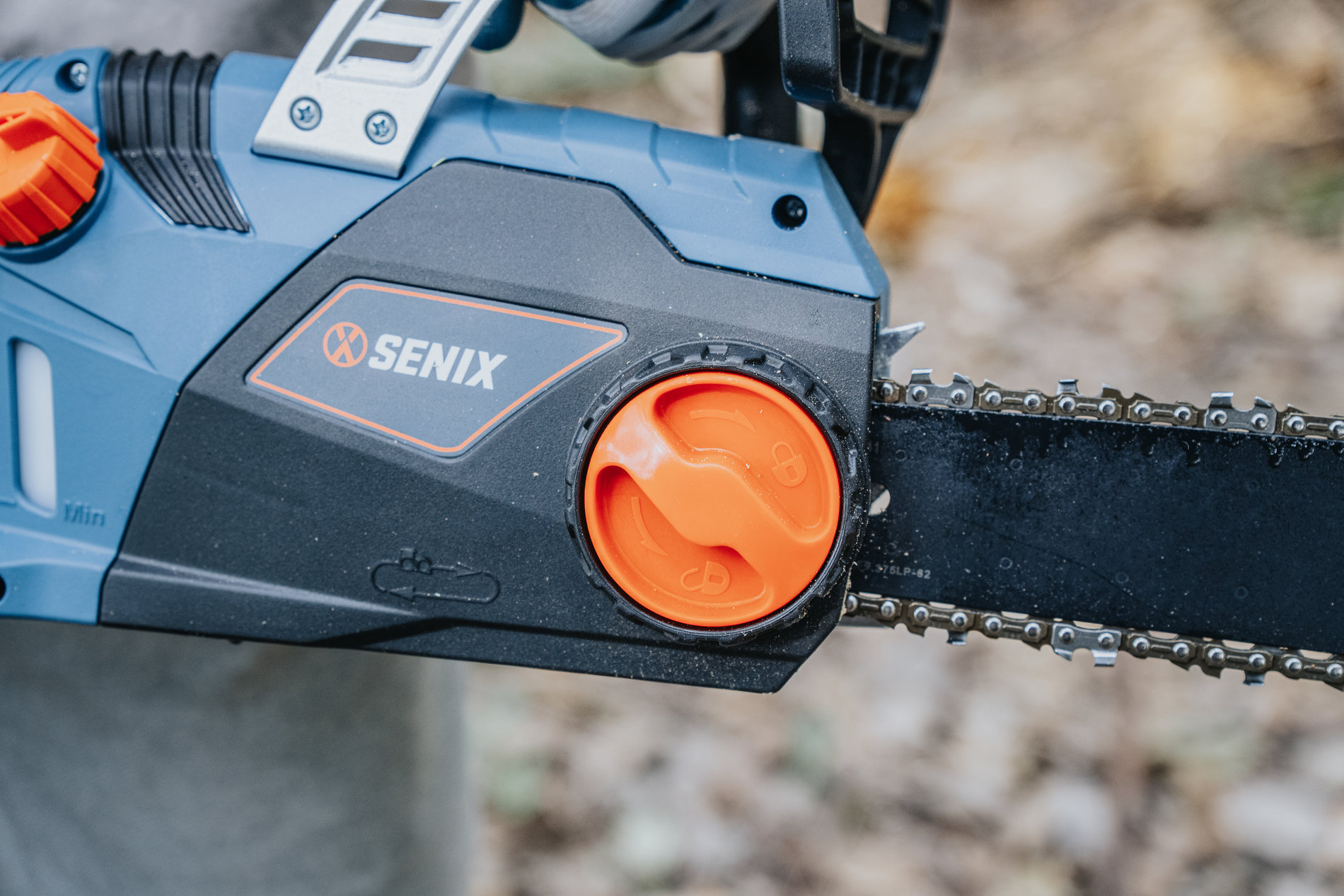 Электрическая цепная поперечное исполнение пила 2200Вт, 40 (16)