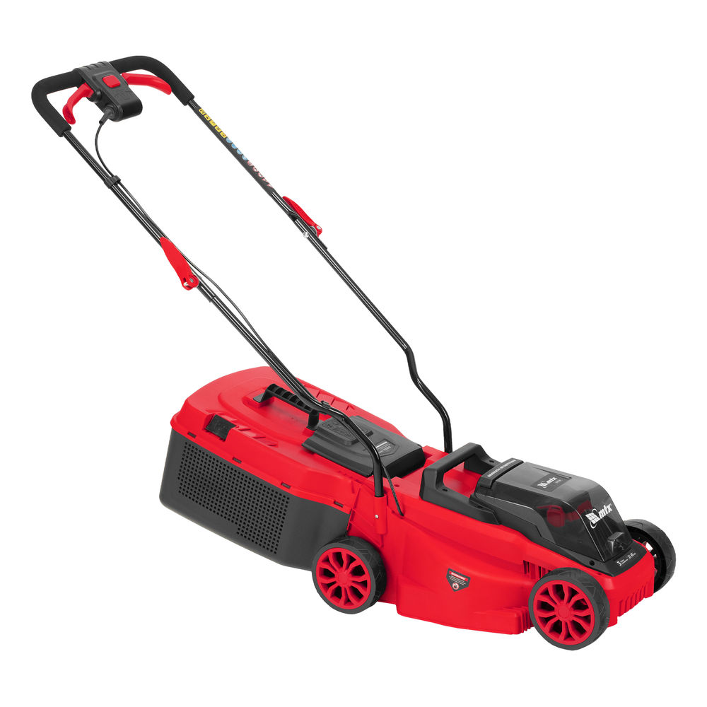 Газонокосилка аккумуляторная бесщеточная CLM-320, 320 мм, травосб. 30 л, Li-Ion, 20 В MTX (58901)