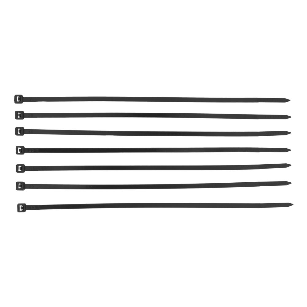 Хомуты, 180 x 3.6 мм, пластиковые, черные, 100 шт Сибртех (45550)