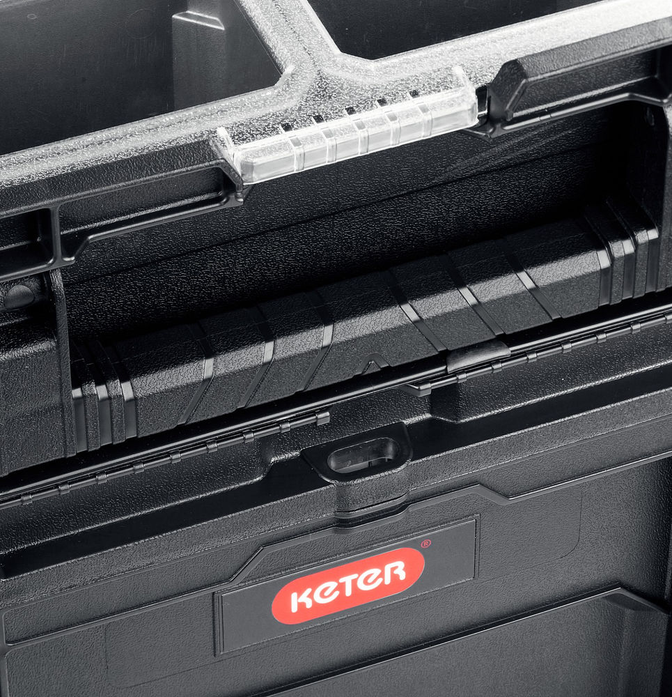 Набор пластиковый 564 х 373 х 700 мм (22) ящик-тележка + ящик для инструментов + ящик органайзер SMART ROLLING KETER 38390-22