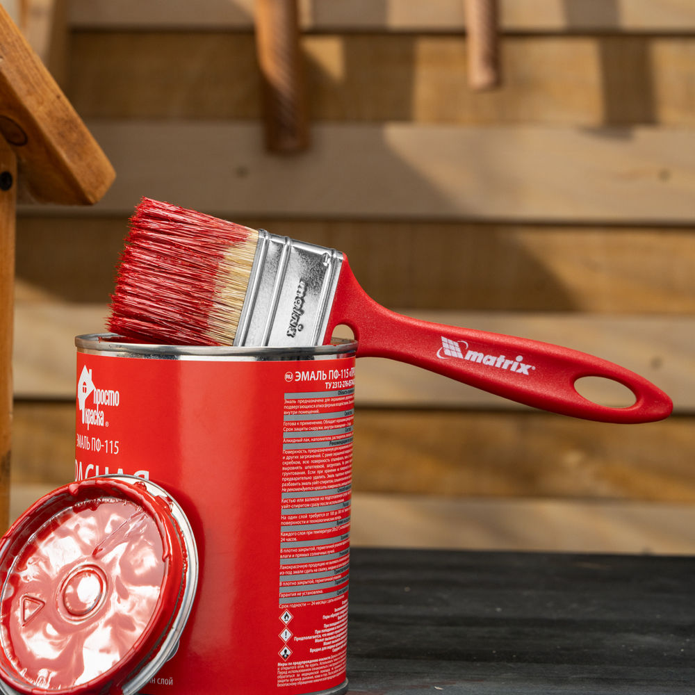 Кисть флейцевая Эмали Color Line 50 х 12 мм Matrix (83352)