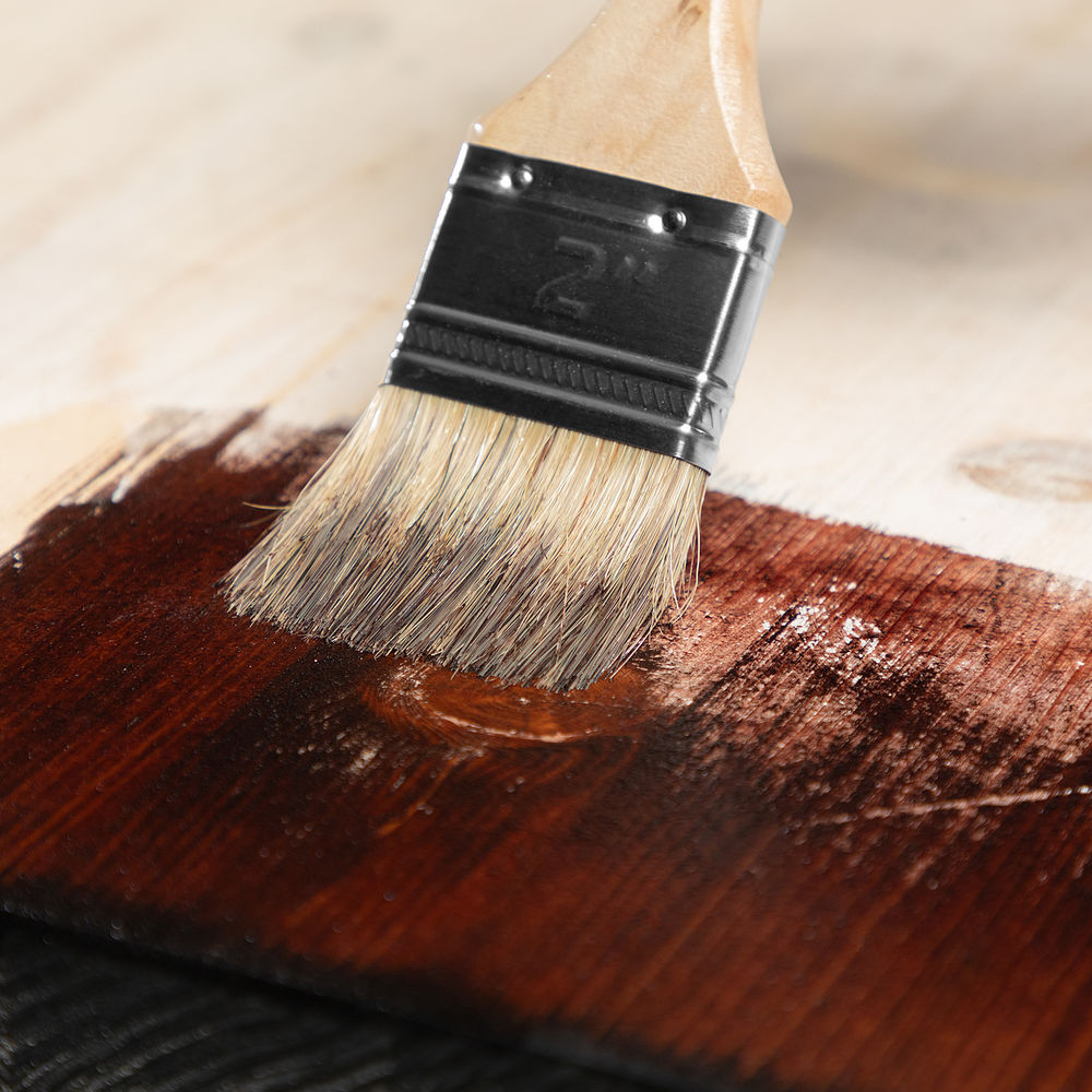 Кисть плоская Стандарт 2 (50 мм) натуральная щетина, деревянная ручка MTX (82530)