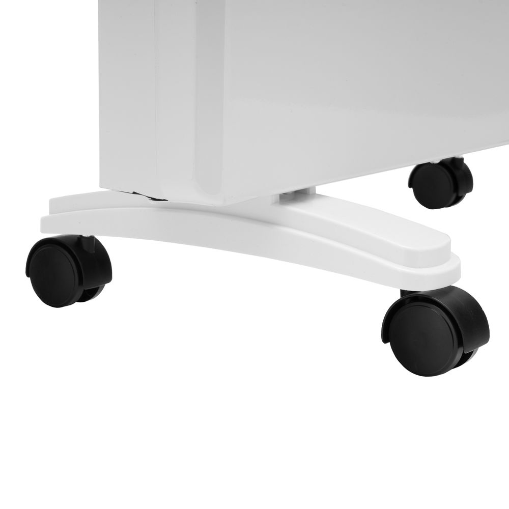 Конвектор электрический CH-1000, 1000 Вт, X-образный нагреватель, термостат, колеса MTX (98105)