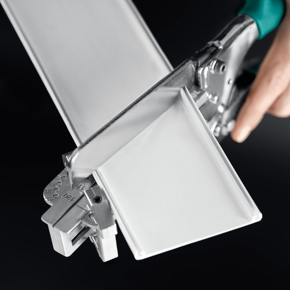 Удлиненные угловые ножницы для пластмассовых и резиновых профилей PELIKAN 120, до 120 мм KRAFTOOL 23370