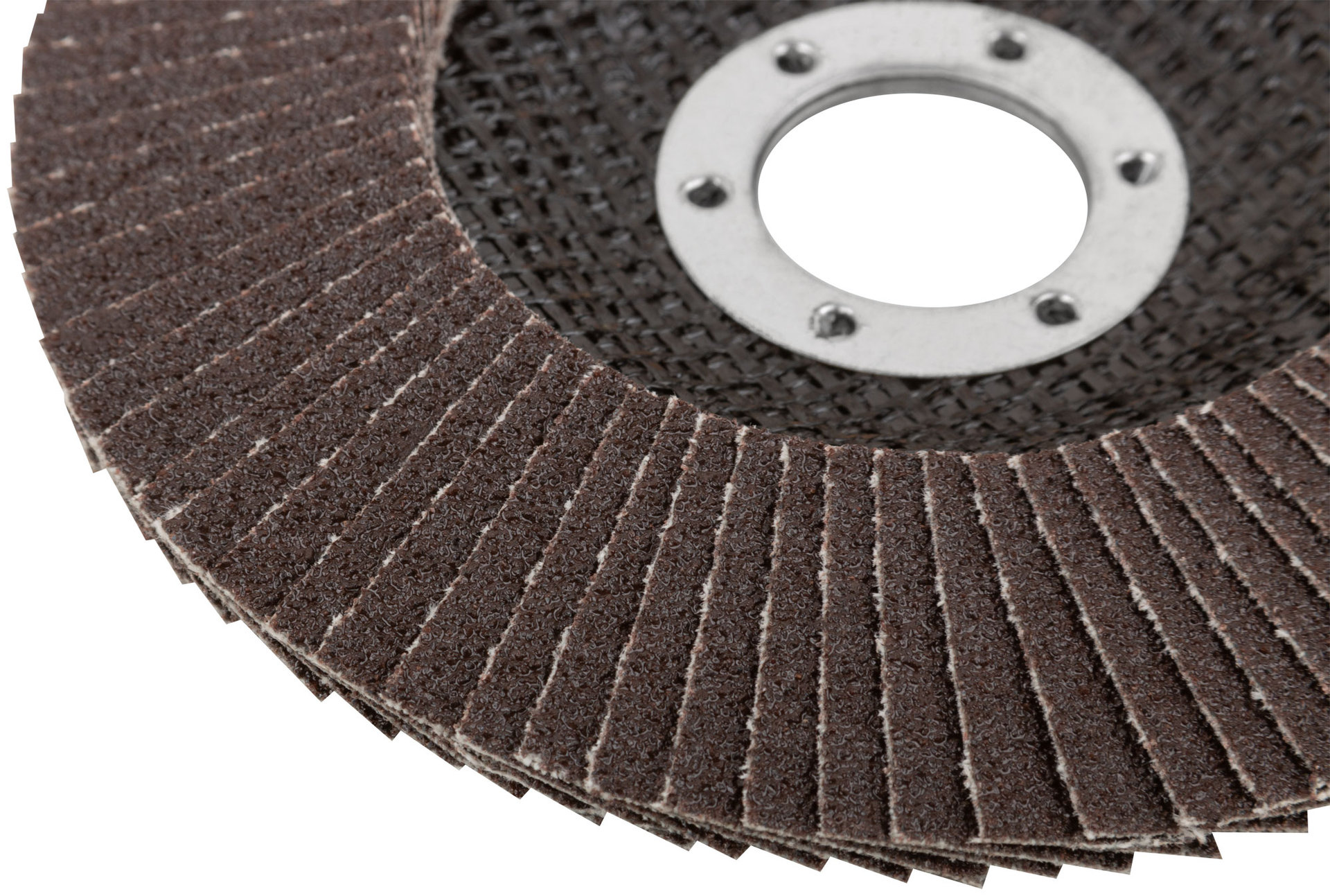 Круг лепестковый торцевой кальцинированный, 125 мм Р 80 (39954)