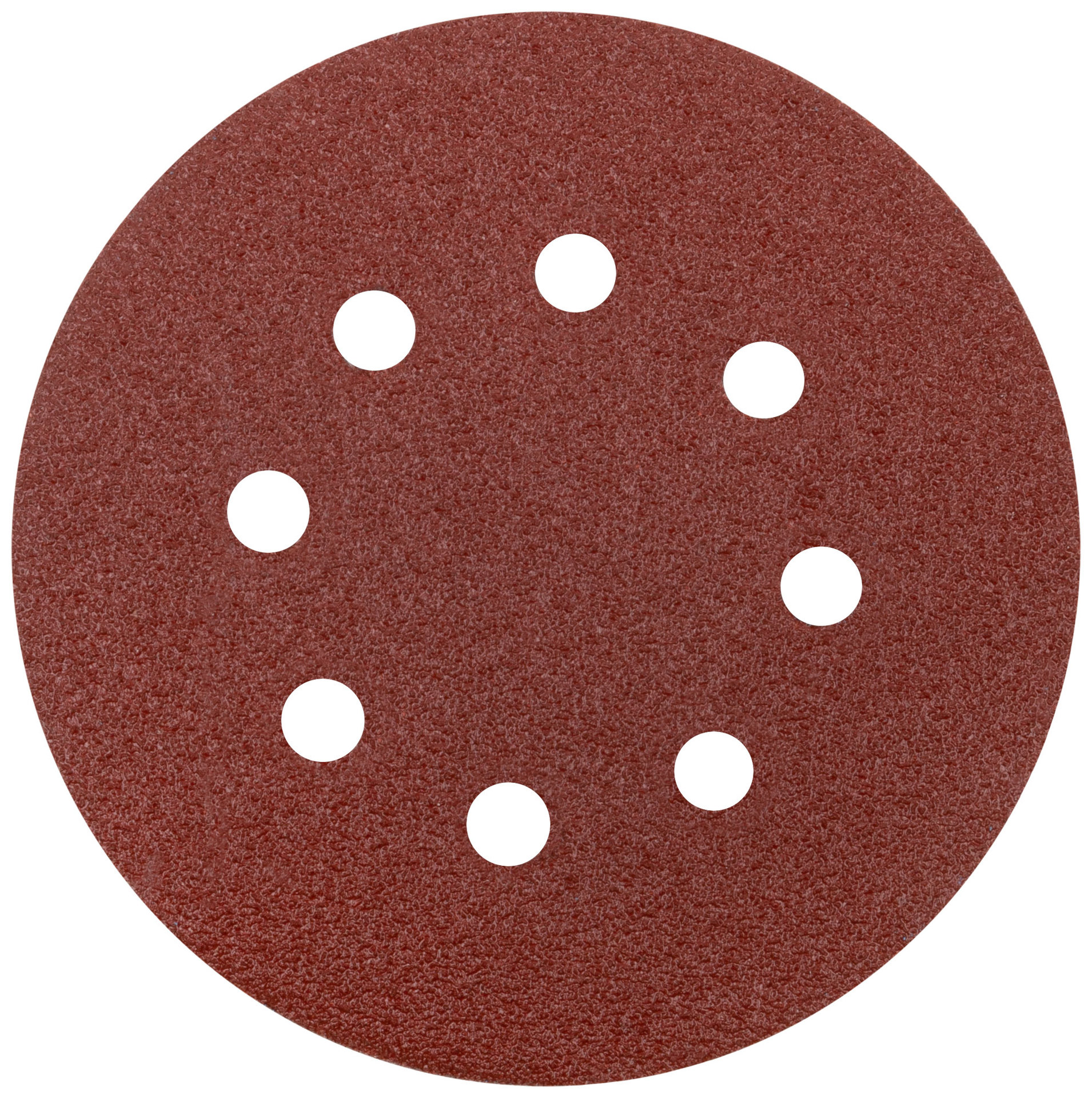 Круги шлифовальные с отверстиями (липучка), алюминий-оксидные, 125 мм, 5 шт. Р 60 (39783)