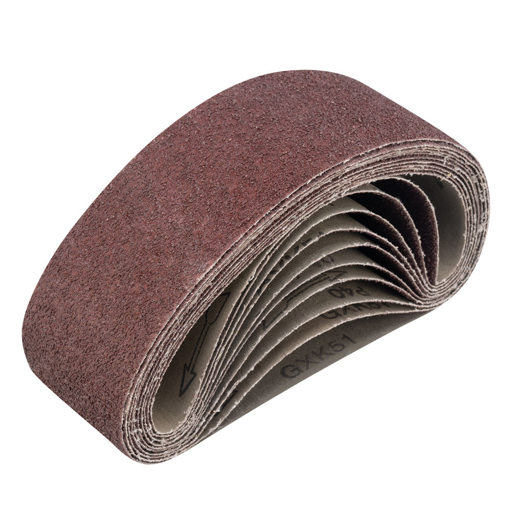 Лента абразивная бесконечная, P 40, 75 х 533 мм, 10 шт Matrix (74225)