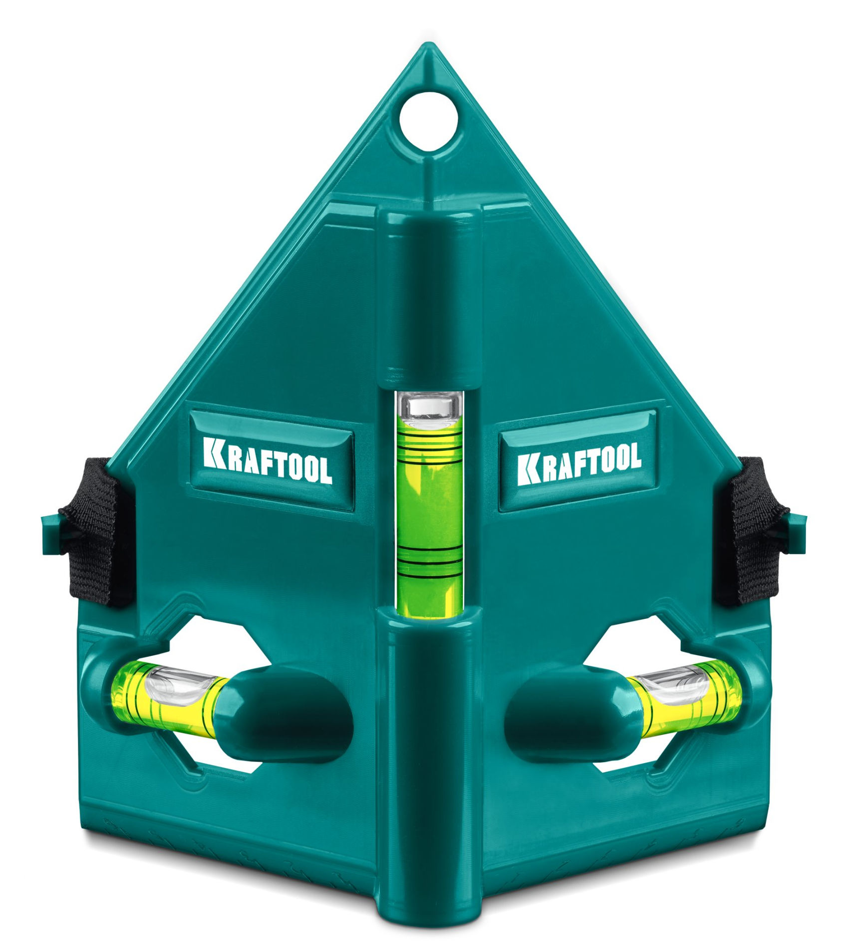 Магнитный угловой уровень POST-LEVEL, 3 глазка KRAFTOOL 34788_z01
