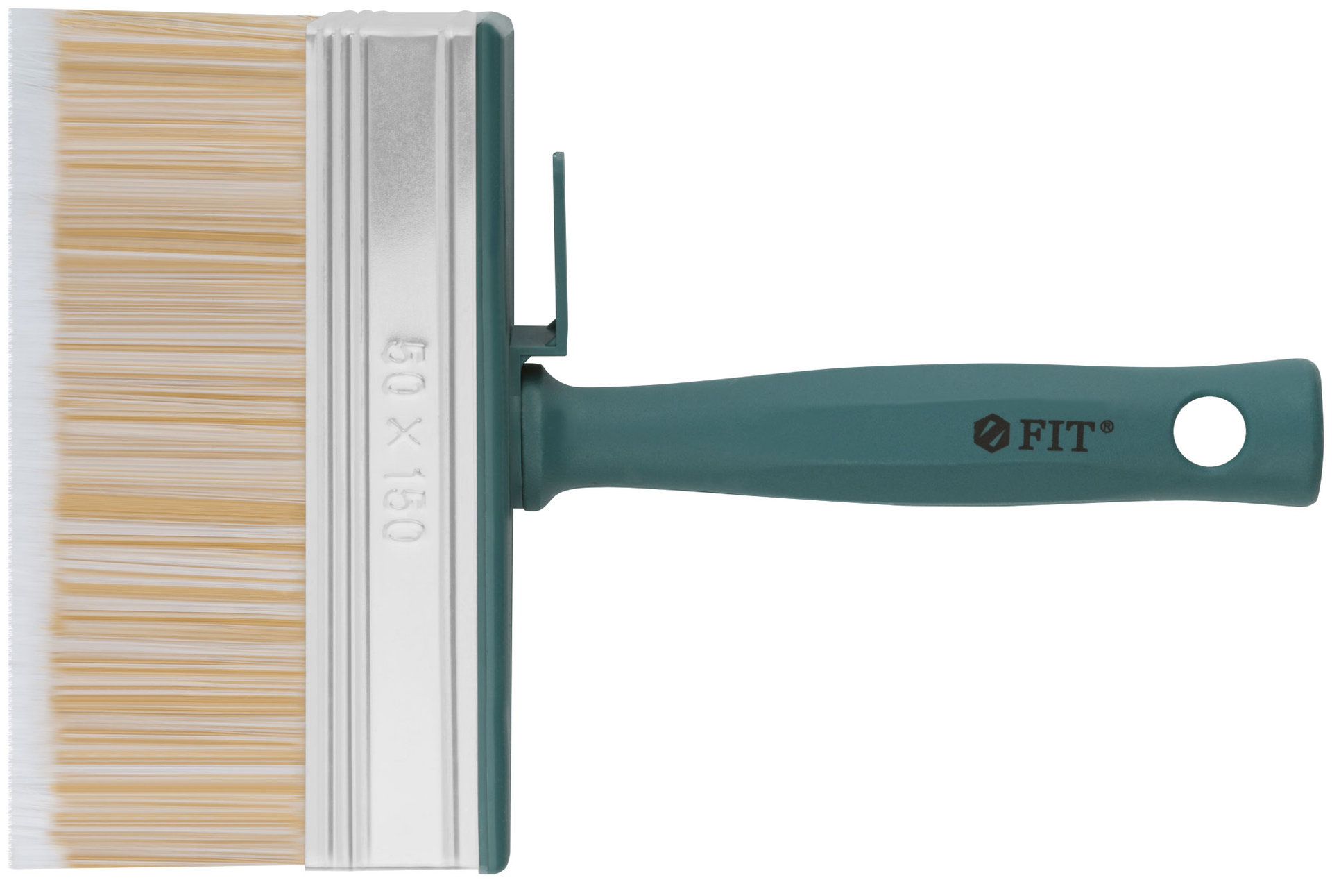 Макловица, искусственная светлая щетина, пластиковый корпус, полая ручка, мини 50 х 150 мм (01640)