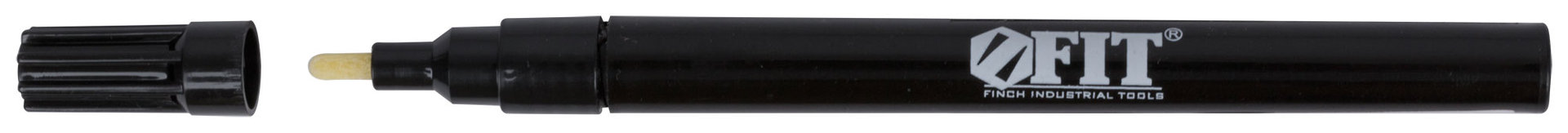 Маркер строительный с жидким красящим составом, черный 138х11 мм (04340)