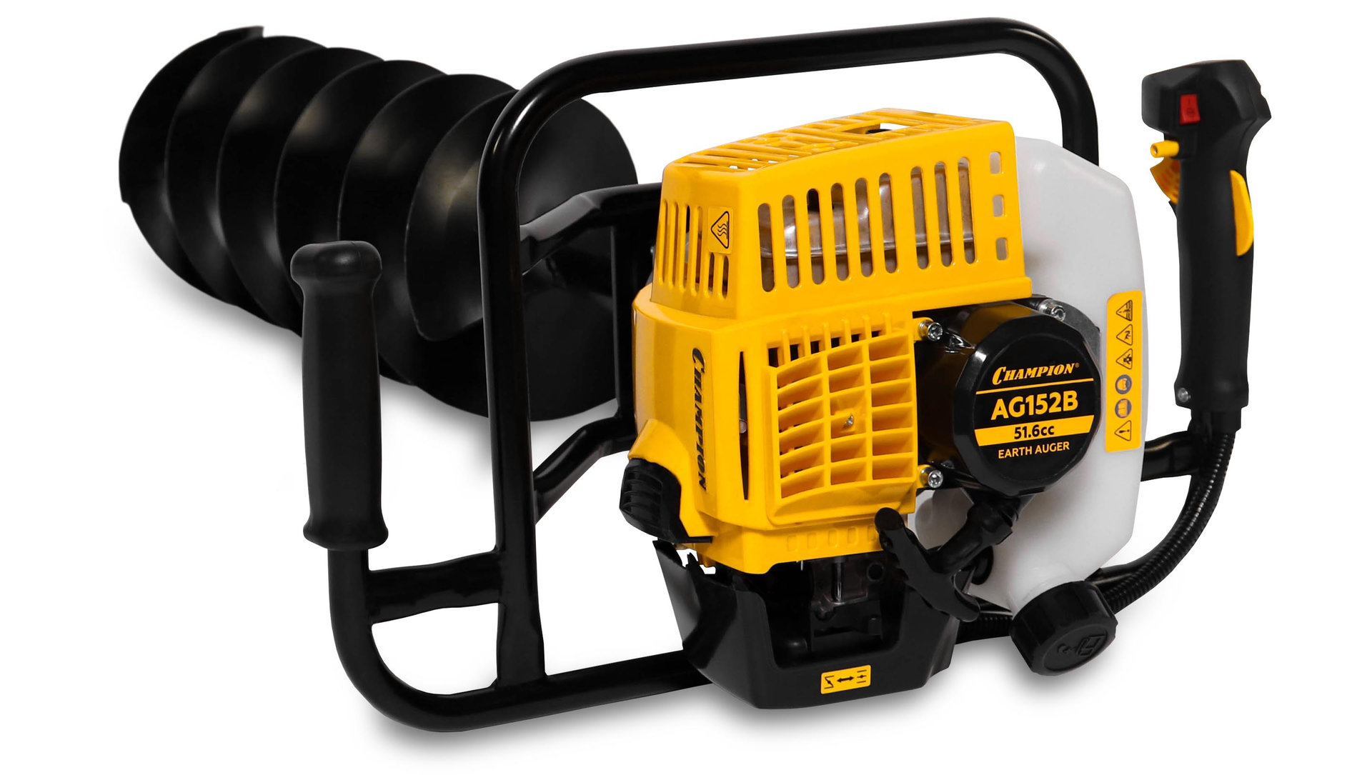 Мотобур 1,46кВт 51,6см? 9,2кг без шнека CHAMPION AG152B