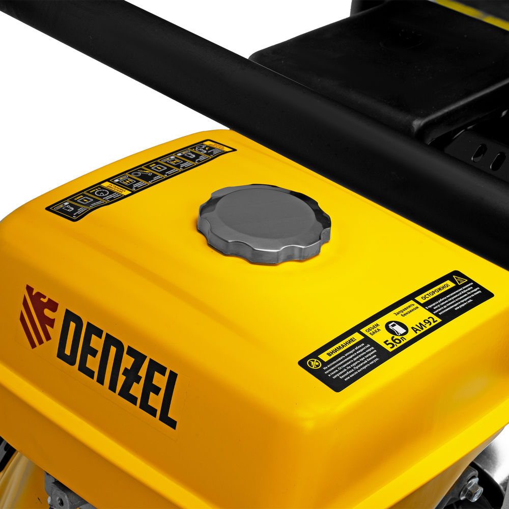 Мотопомпа бензиновая для грязной воды PX-80D, 15 л.с, 3, 1500 л/мин, глубина 8 м , напор 30 м Denzel (99204)