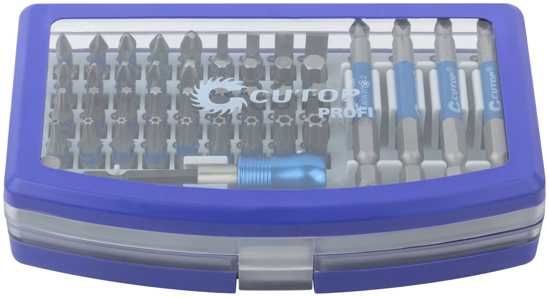 Набор бит в пластиковом боксе Монтажный, Cutop profi, 42 предмета (83-869)