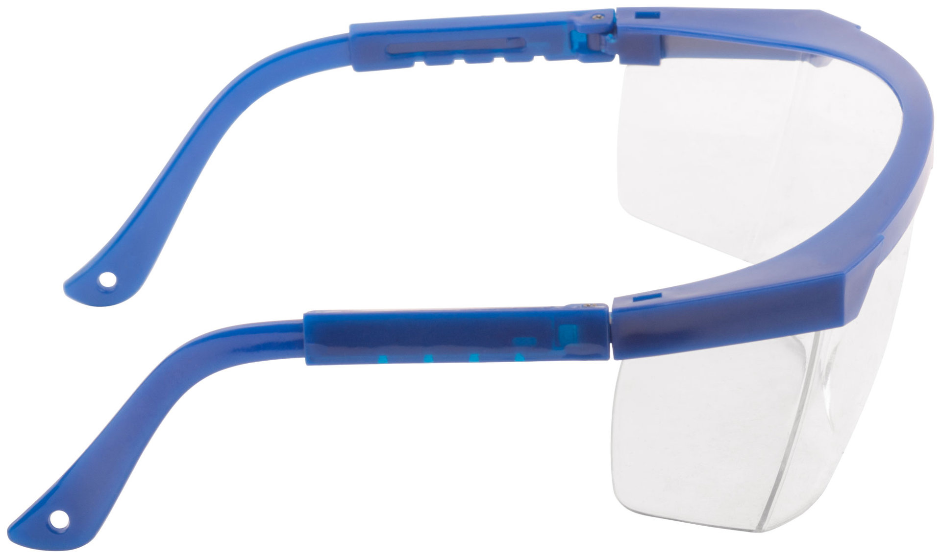 Очки защитные с регулируемыми дужками прозрачные (12222)