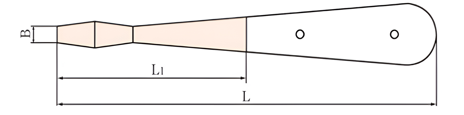 Отвертка монтажника SL 11х350 (общ.500мм) искробезопасный сплав BeCu 262-1008, HORTZ
