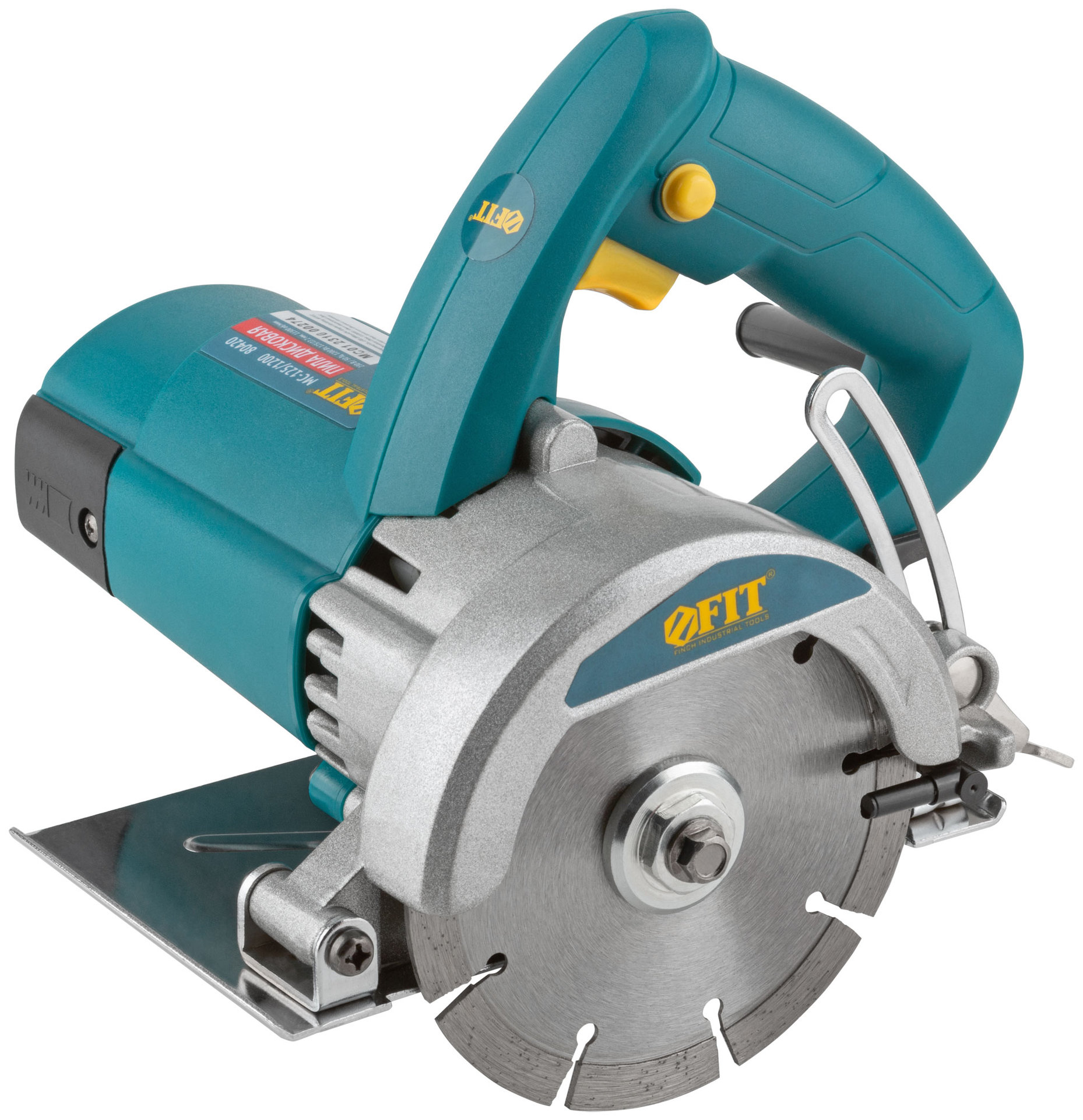 Пила дисковая 1200 Вт; 11300 об/мин; 125/22,2 мм; 3,1 кг; водяное охлажд.; УЗО; коробка (80420)