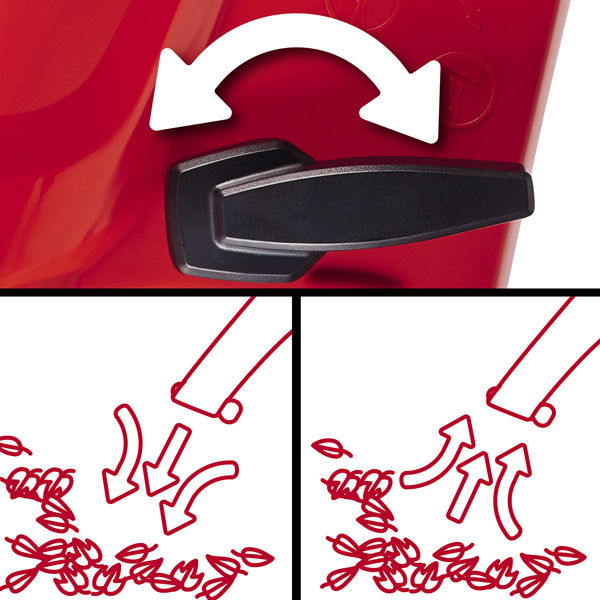 Пылесос-воздуходувка эл. Einhell GC-EL 3024 E, 3000Вт,2 режима,рег.оборотов,мешок 40л (3433370)